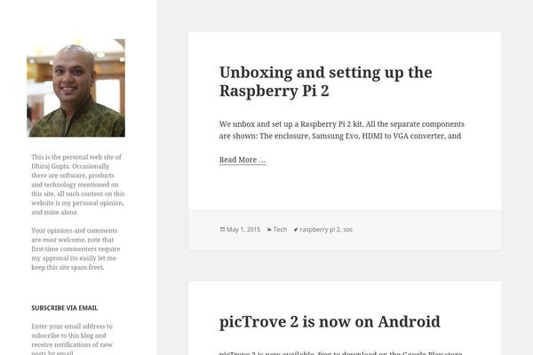 dhirajgupta.com site used Matt20152