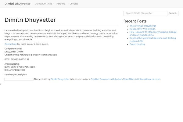 dhuyvetter.eu site used Dhuyvetter-roots
