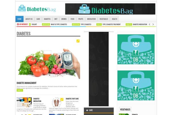 diabetesbag.com site used Diabetes