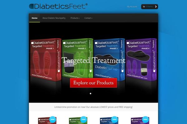 diabeticsfeet.com site used Styleshop-child