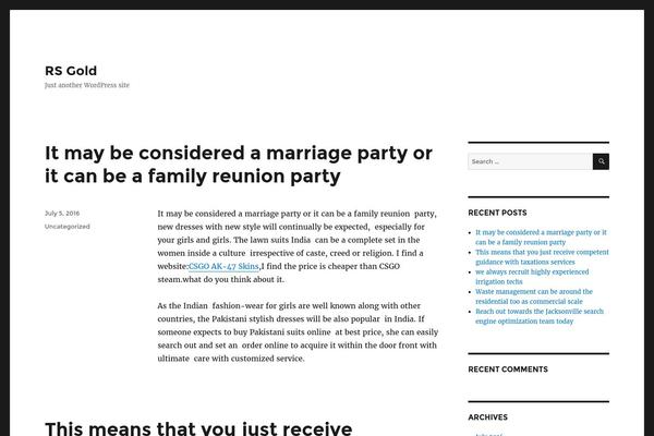 Twenty Fifteen theme site design template sample