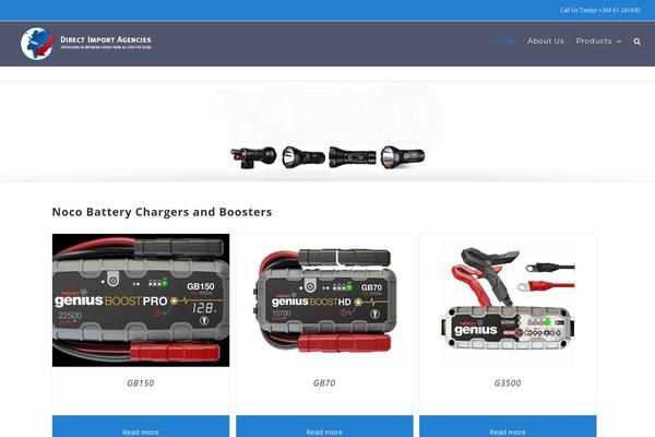 Avada theme site design template sample