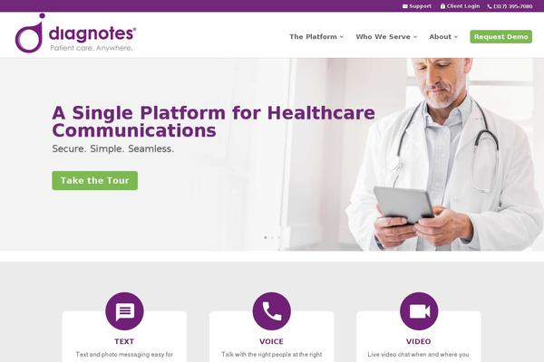 Divi Child theme site design template sample
