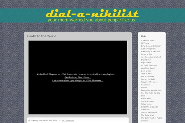 dial-a-nihilist.com site used Defusion