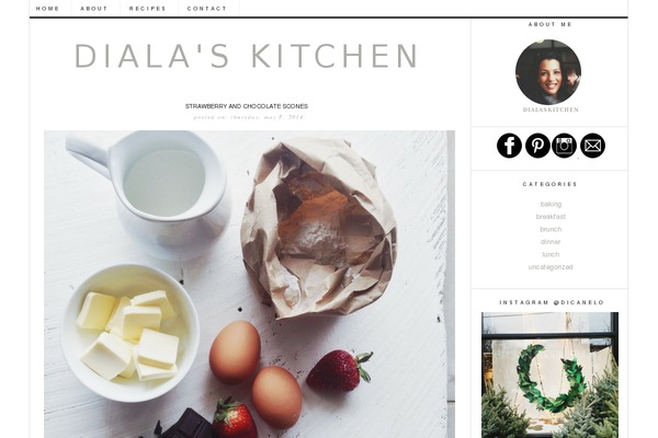 dialaskitchen.com site used Structure-for-wordpress