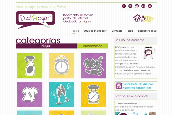 dialhogar.es site used Tersus-wordpress