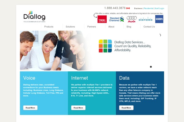diallog.com site used Diallog_theme