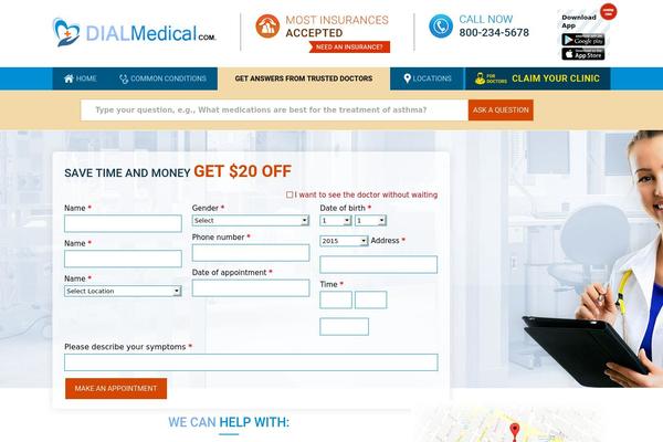 Twenty Fifteen theme site design template sample