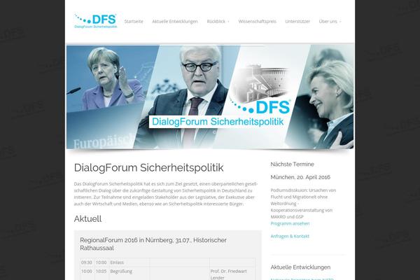 dialogforumsicherheitspolitik.de site used Metrolium