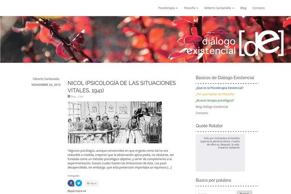 dialogoexistencial.com site used WpF Authority