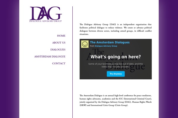 dialogueadvisorygroup.org site used Dag