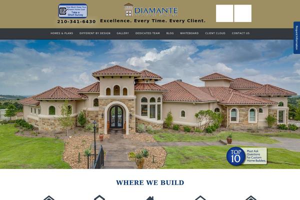 diamantehomes.com site used Diamante2015