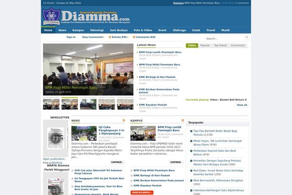 diamma.com site used Newsworld