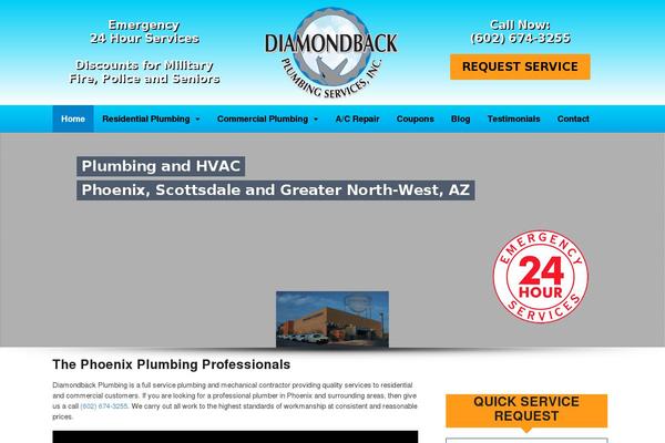 diamondbackplumbing.com site used Dbp