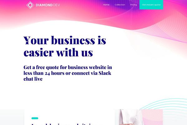 BeTheme Child theme site design template sample