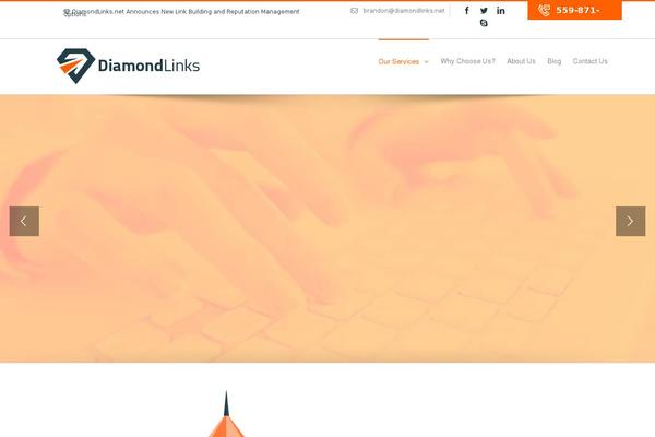diamondlinks.net site used Diamondlinks