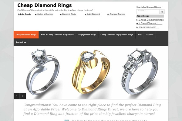 diamondringsdirect.com.au site used Diamonds