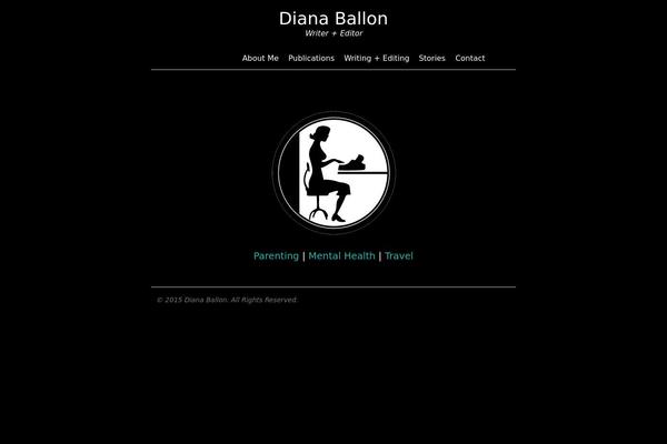 dianaballon.com site used Canvas