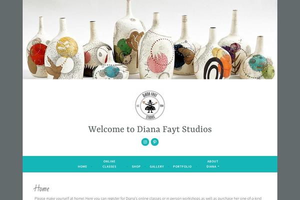 Dara theme site design template sample