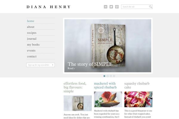 dianahenry.co.uk site used Diana-henry
