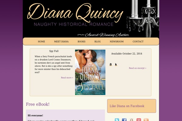 dianaquincy.com site used Author_fixed_width_new