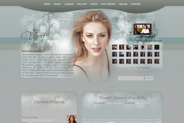 Diane theme site design template sample