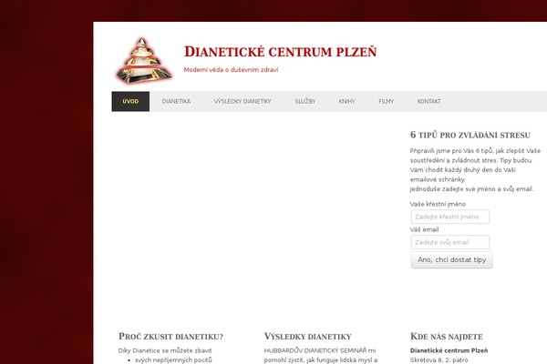 dianetika-plzen.cz site used Dianetika