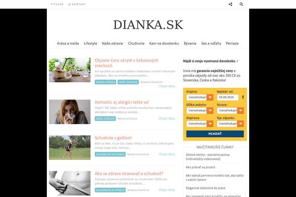 dianka.sk site used Celebritygossip-singlepro