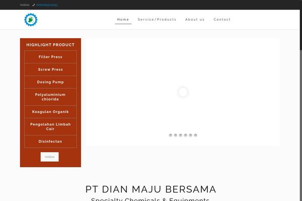 BeTheme theme site design template sample