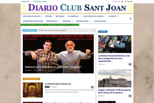 diarioclubsantjoan.com site used Advanced-newspaper31