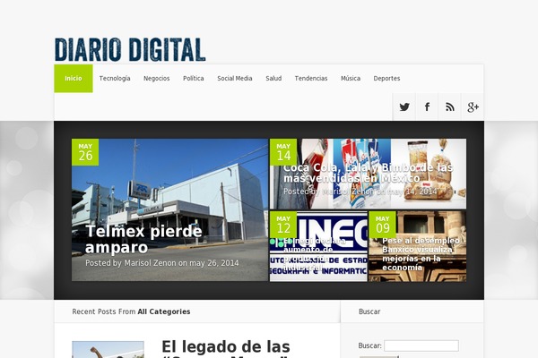 diariodigital.com.mx site used Report