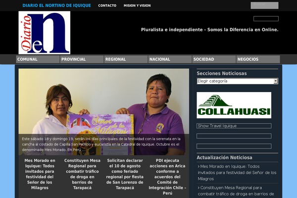 diarioelnortino.cl site used Magazine 7
