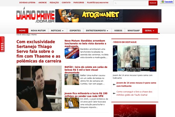 diarioprime.com.br site used Diarioprime2