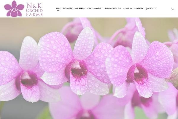 Flower-shop theme site design template sample