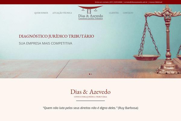 diaseazevedo.adv.br site used Diaseazevedo-child