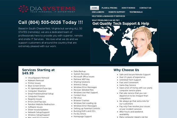 diatechsupport.com site used Flexibusiness