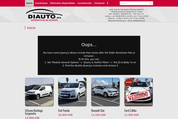 diauto.es site used Motorcars