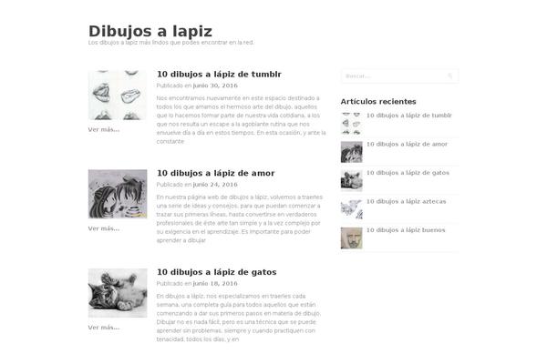 dibujosalapiz.com site used Simpledesktop