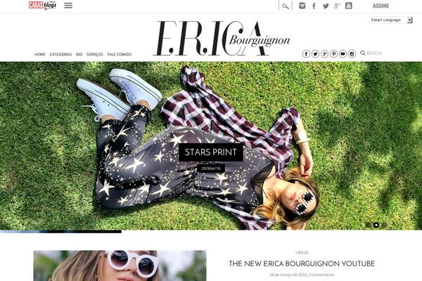 erica WordPress theme, websites list used erica theme erica theme websites examples