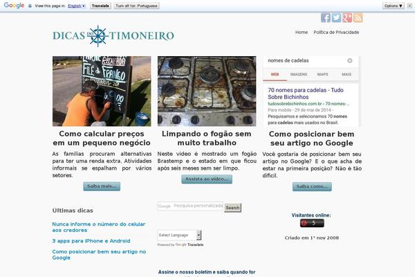dicasdotimoneiro.com.br site used Voyage