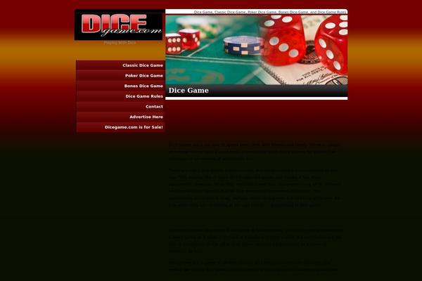 dicegame.com site used Template01