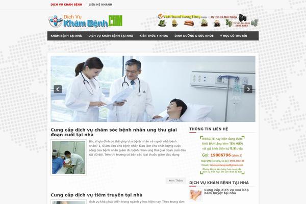 dichvukhambenh.com site used Bizdeck