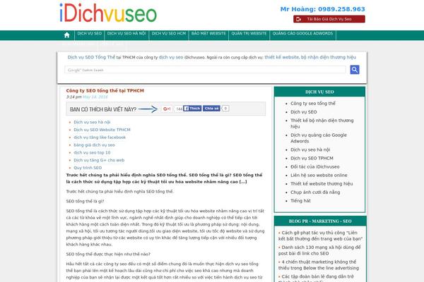 dichvuseogoogle.org site used Thuonghieu