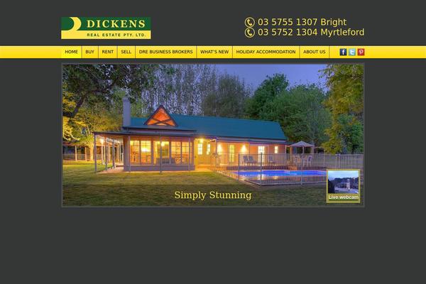 dickensrealestate.com.au site used Dickens