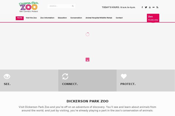 dickersonparkzoo.org site used Dickerson_park_zoo