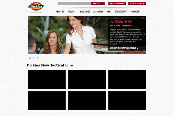 dickiesdelivered.com site used Maintheme