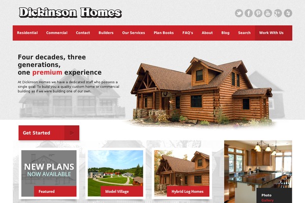 dickinson WordPress theme, websites list used dickinson theme dickinson theme websites examples