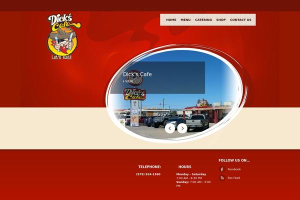 dicks-cafe.com site used Cooker