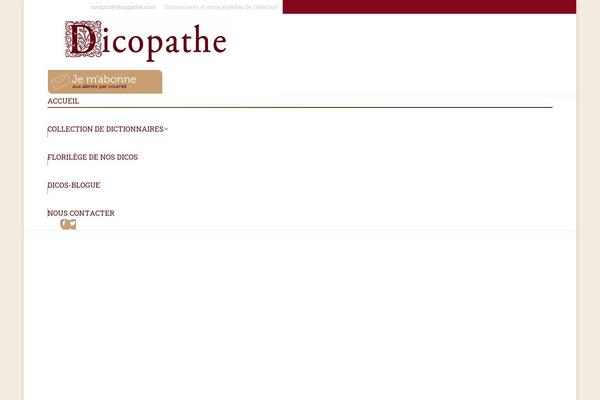 dicopathe.com site used Dicotheme
