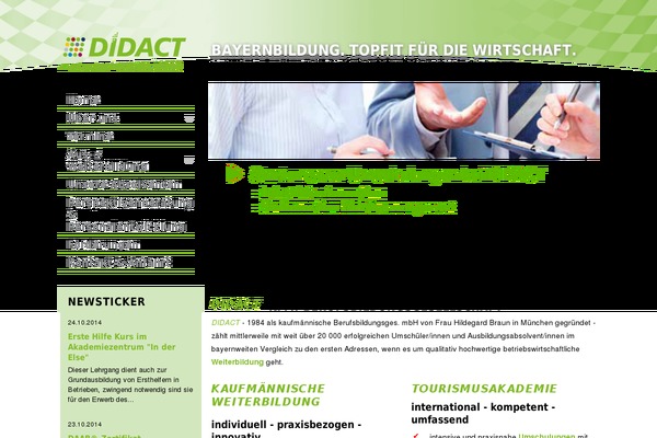 didact.de site used Baa